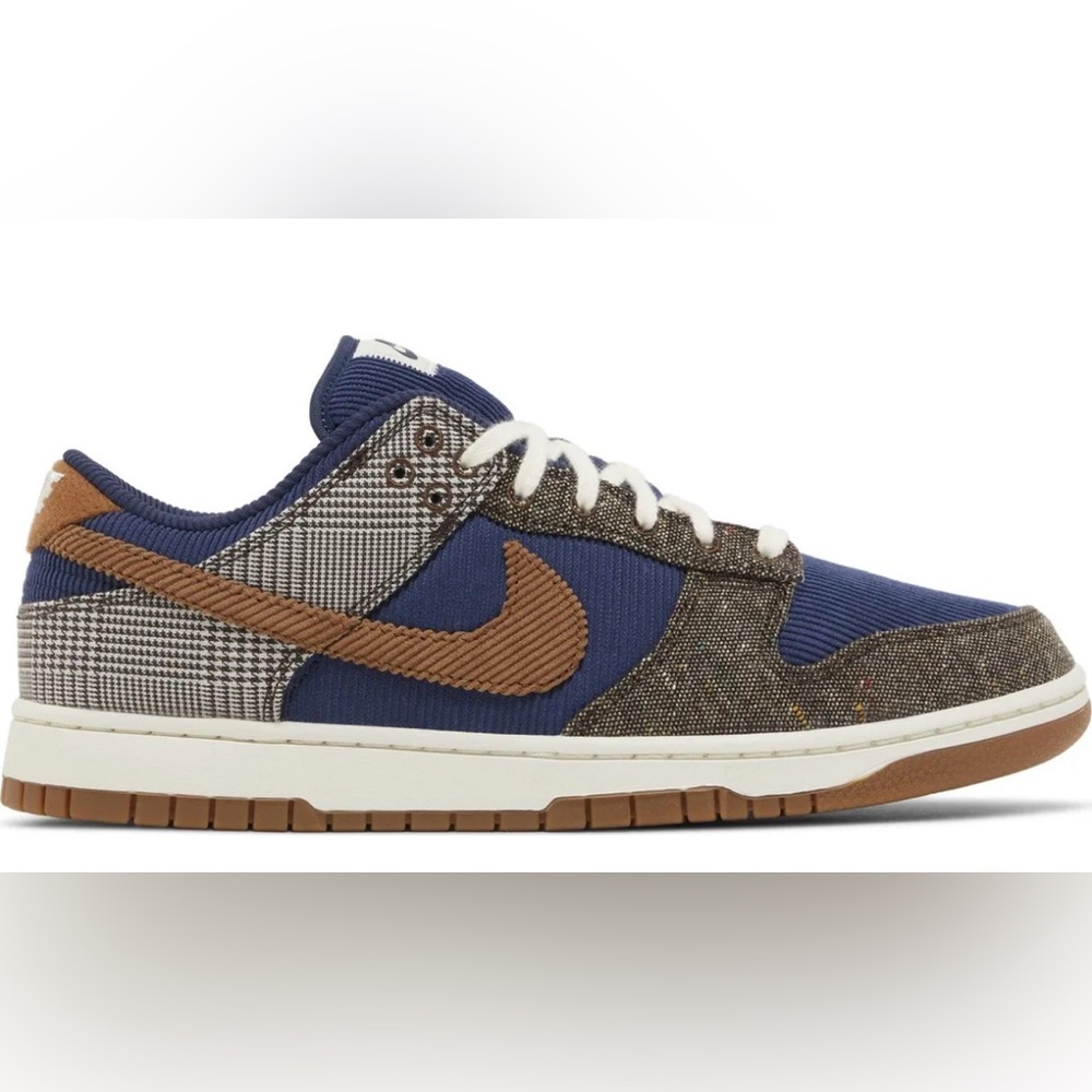 Nike Dunk Low Tweed Midnight Navy Corduroy